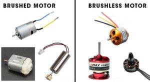 Perbedaan Brushed dan brushless motor